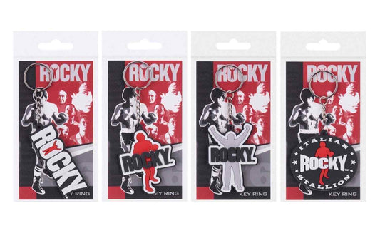 Rocky Keyring Rubber Official Licensed Movie Film Keyring 2d Keychain