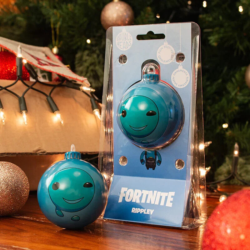 Bauble Heads Fortnite ‘Rippley’ Christmas Decoration / Ornament numskull