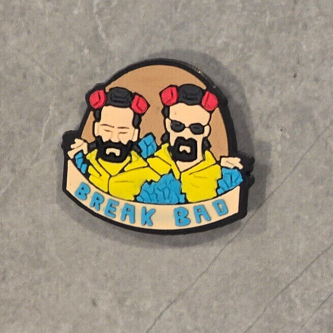 Croc charm Jibbitz Set Breaking Bad JESSIE HEISENBERG WALTER CAMPER DANGER