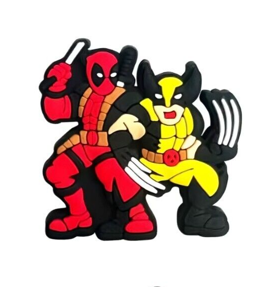 Deadpool Shoe Charms for Crocs DIY Shoe Decorations UK MOVIE MARVEL