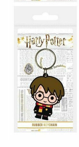 Harry Potter Official Licensed Collectable Rubber 2D Keyrings CHOOSE WHICH