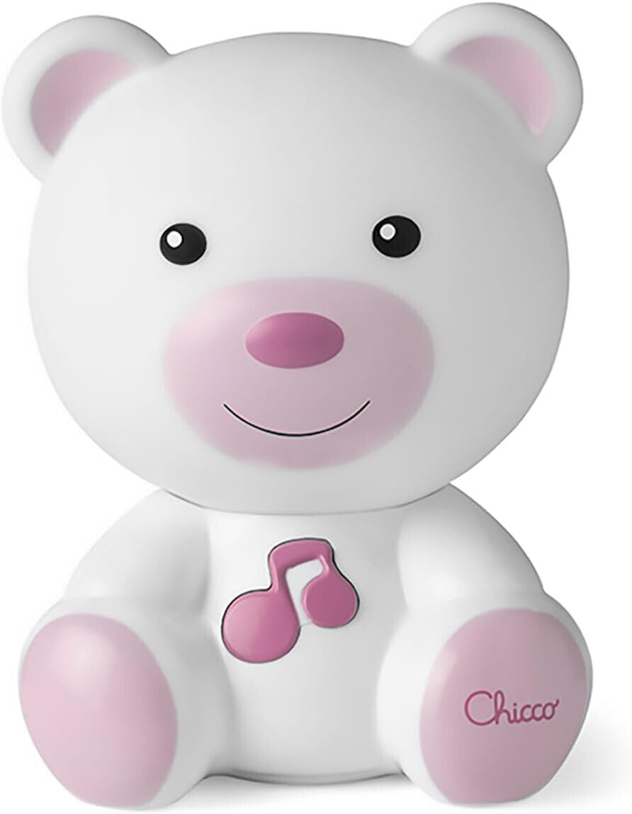 Chicco Portable Led Dream Lights with Relaxing Music for Baby Soothing PINK