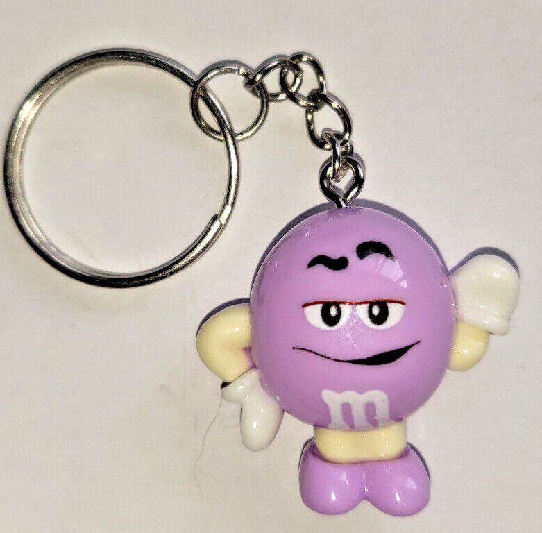 Novelty 3D Keyring Gift M&M Kids & Adult Birthday Charm MMs Chocolate key chain