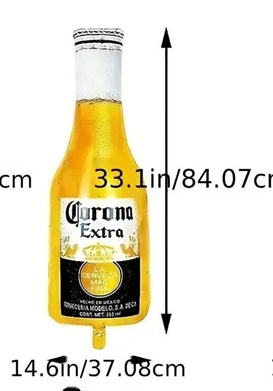 Large Foil Balloons Party Decorations Cheers Whiskey Corona Bottle Balloon Beer