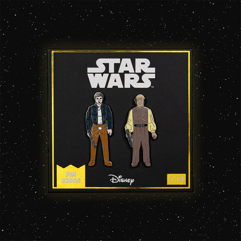 Pin Kings Star Wars Enamel Pin Badge LUKE DARTH CHUWBACCA LUCAS DISNEY OFFICIAL