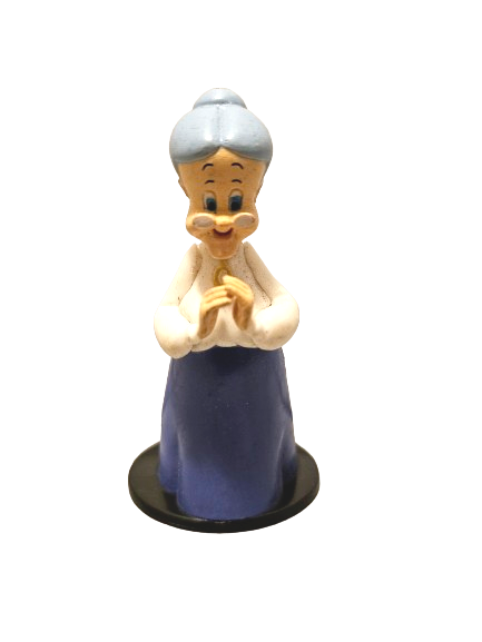 Looney Tunes 7-9cm Figures BUGS Fudd Porky Pepe Marvin Tweety Daffy CAKE TOPPER