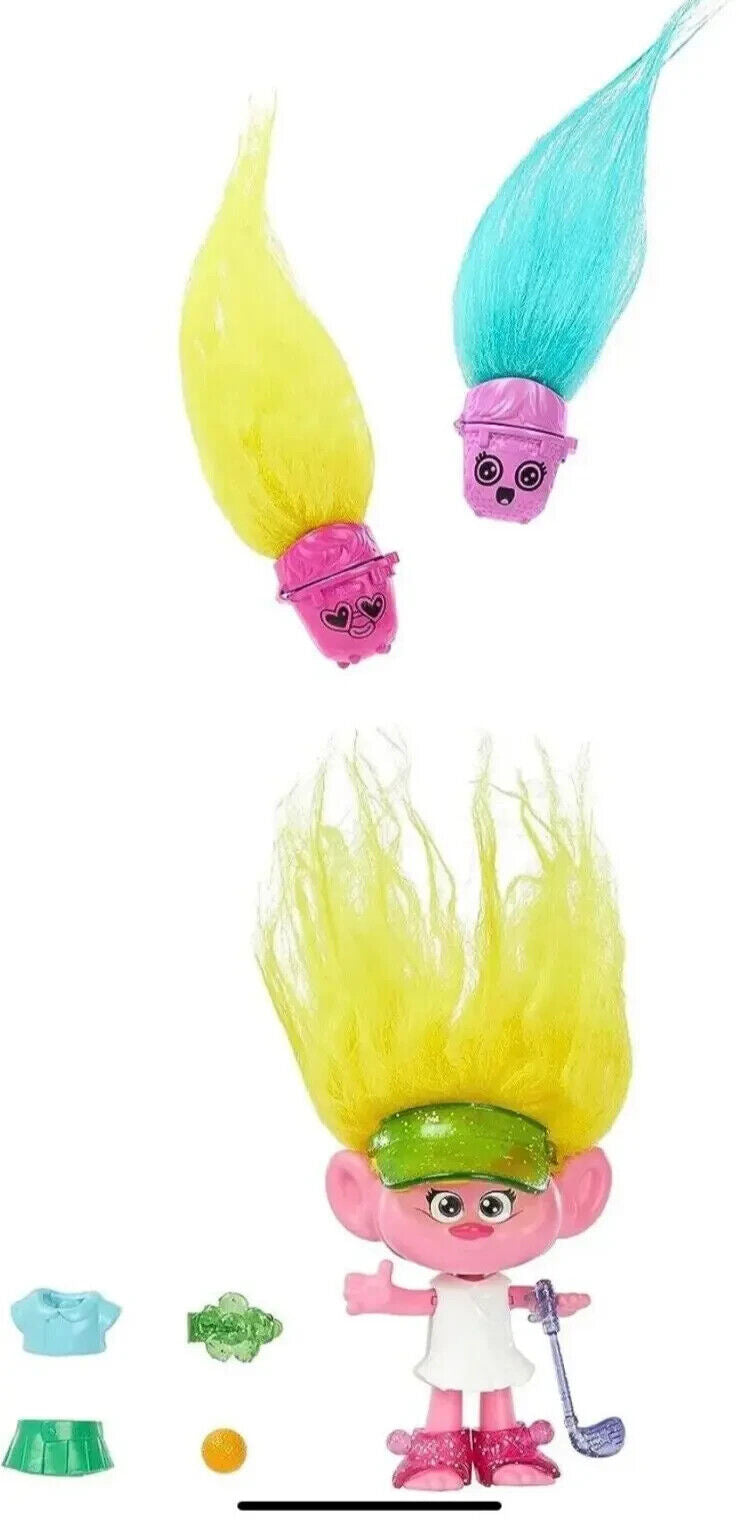 DreamWorks Trolls Band Together Hair Pops VIVA Doll with Removable Clothes troll