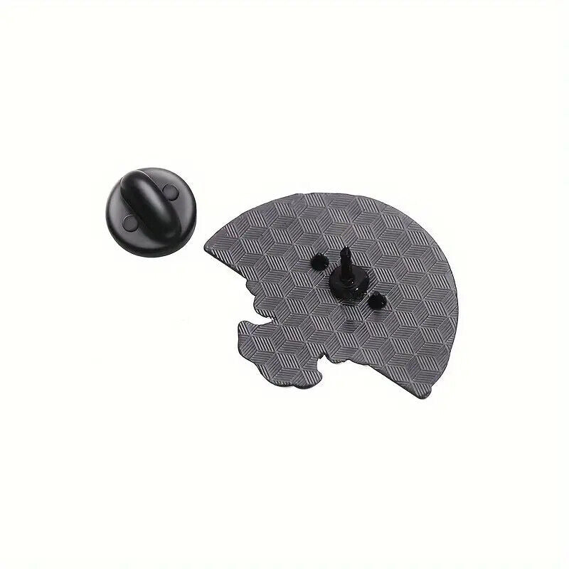 RAINBOW YOUR NEXT DEATH SCYTHE PIN BADGE GIFT GRIM REAPER NOVELTY COMICAL