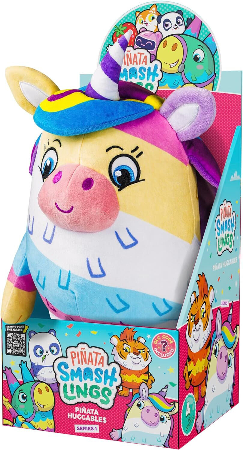 Pinata Smashlings Huggable Plush Luna Unicorn Roblox Soft Toys XMAS SALE TEDDY