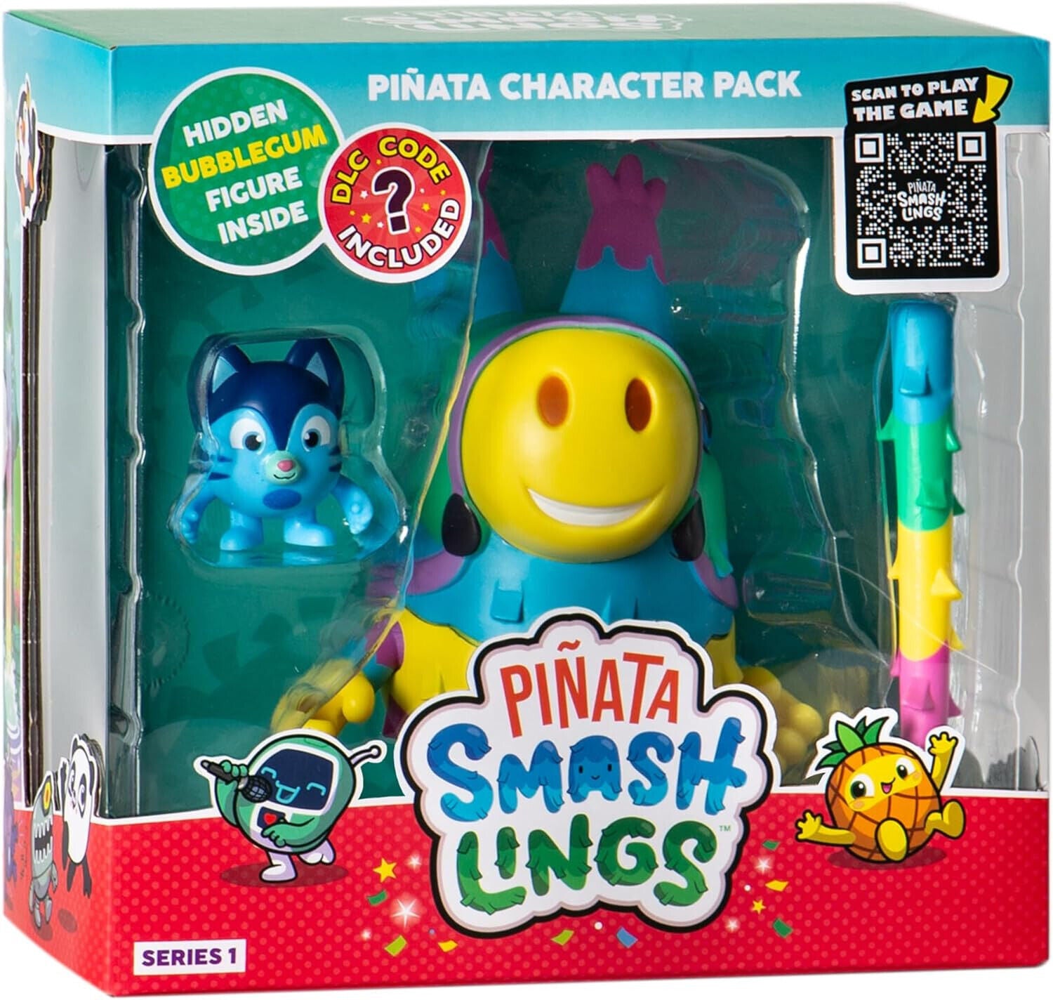 Pinata Smashlings SL6010A Pinata Articulated Figure Dazzle Donkey Roblox XMAS