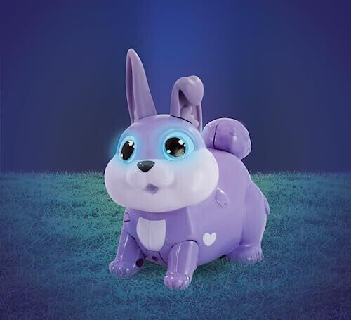 Animagic Lets Go Bunny Purple Hip Hop Bouncing Best Friend Interactive rabbit