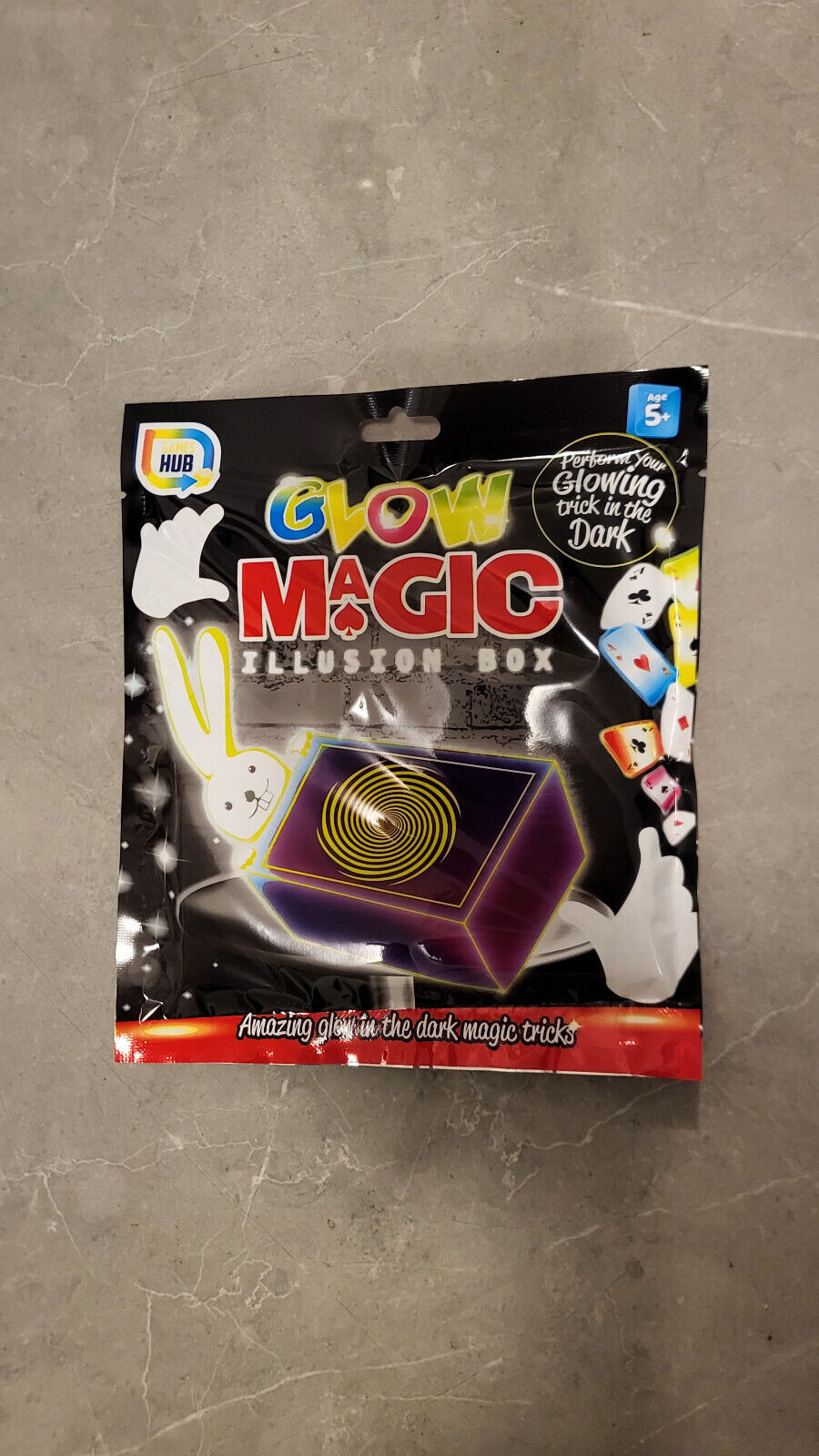 Grafix Glow Magic Tricks Glow In The Dark Magician Xmas Stocking Tricks Games