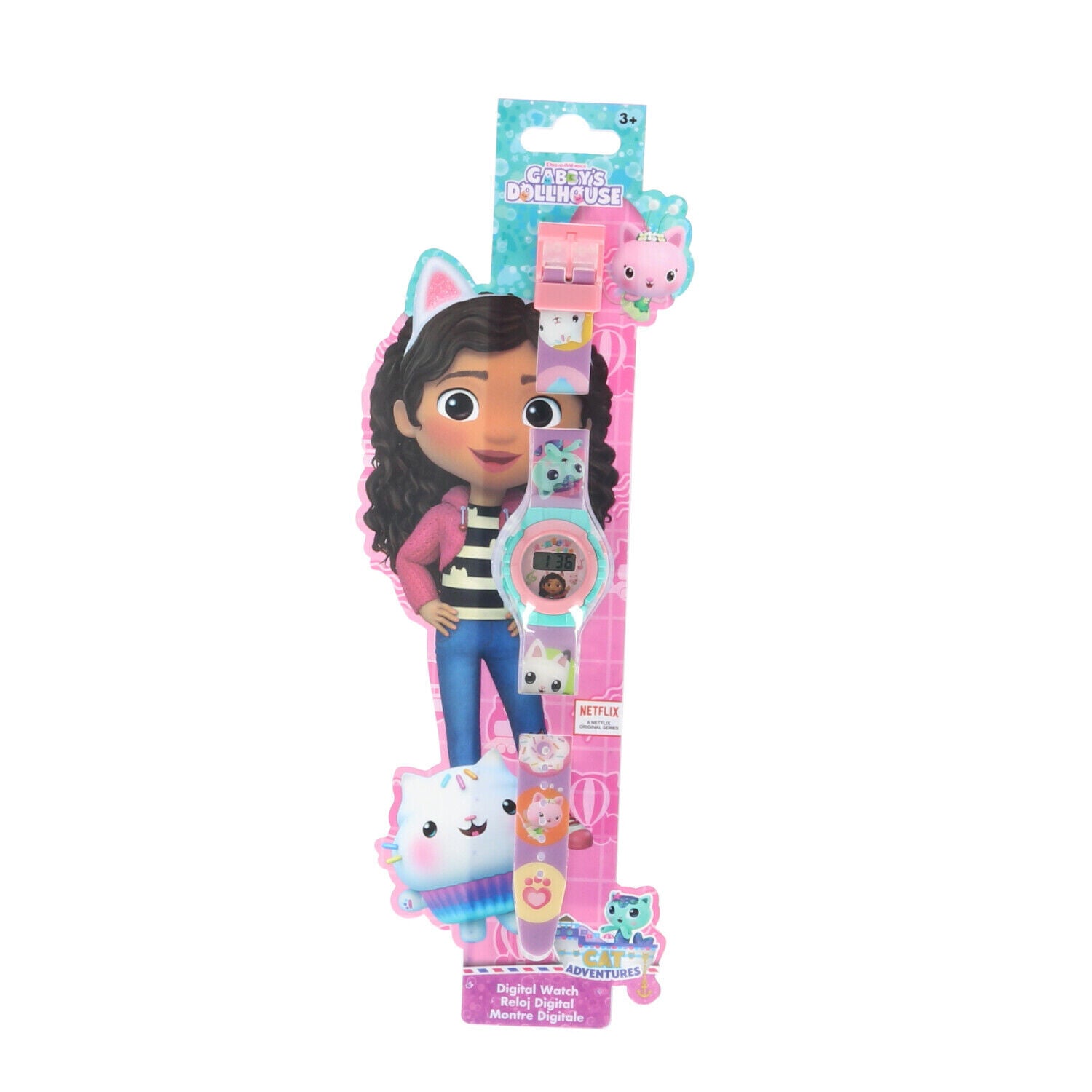 GABBY'S DOLLHOUSE CAT Kids OFFICIAL Gabbys Dollhouse Digital Watch GET YOURS NOW