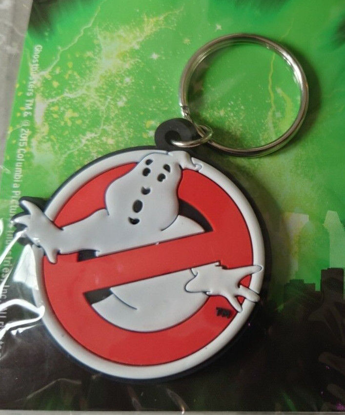 Ghostbusters Keyring Rubber Official Character Keyring Ghost Busters Keyring