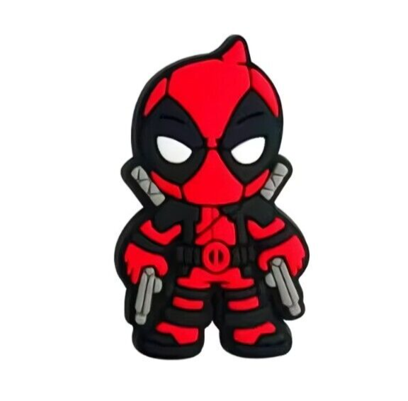 Deadpool Shoe Charms for Crocs DIY Shoe Decorations UK MOVIE MARVEL