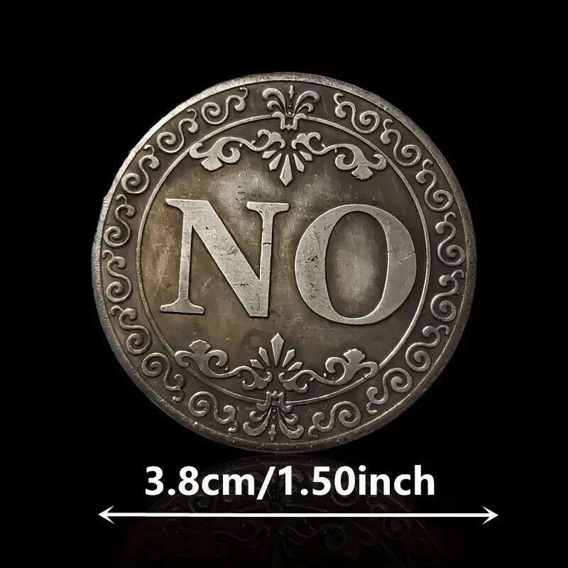 Yes or No Lucky Coin novelty gift Gothic Decision prediction xmas ANCIENT PAGEN