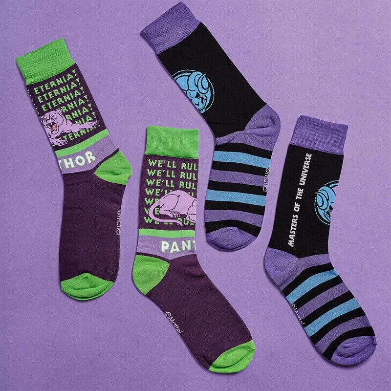 HE-MAN THE MASTERS OF THE UNIVERSE NAUGHTY 12 DAYS OF SOCKS ADVENT CALENDAR