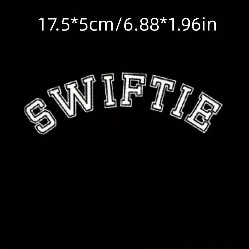 TAYLOR SWIFT SWIFTIE Clothes Patches Heat Transfer Thermal DIY BAG JUMPER TSHIRT