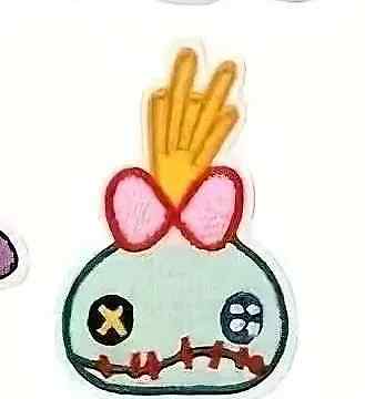 STITCH ANGEL EMBROIDERED BADGE SEW ON IRON ON PATCH LILO AND STITCH