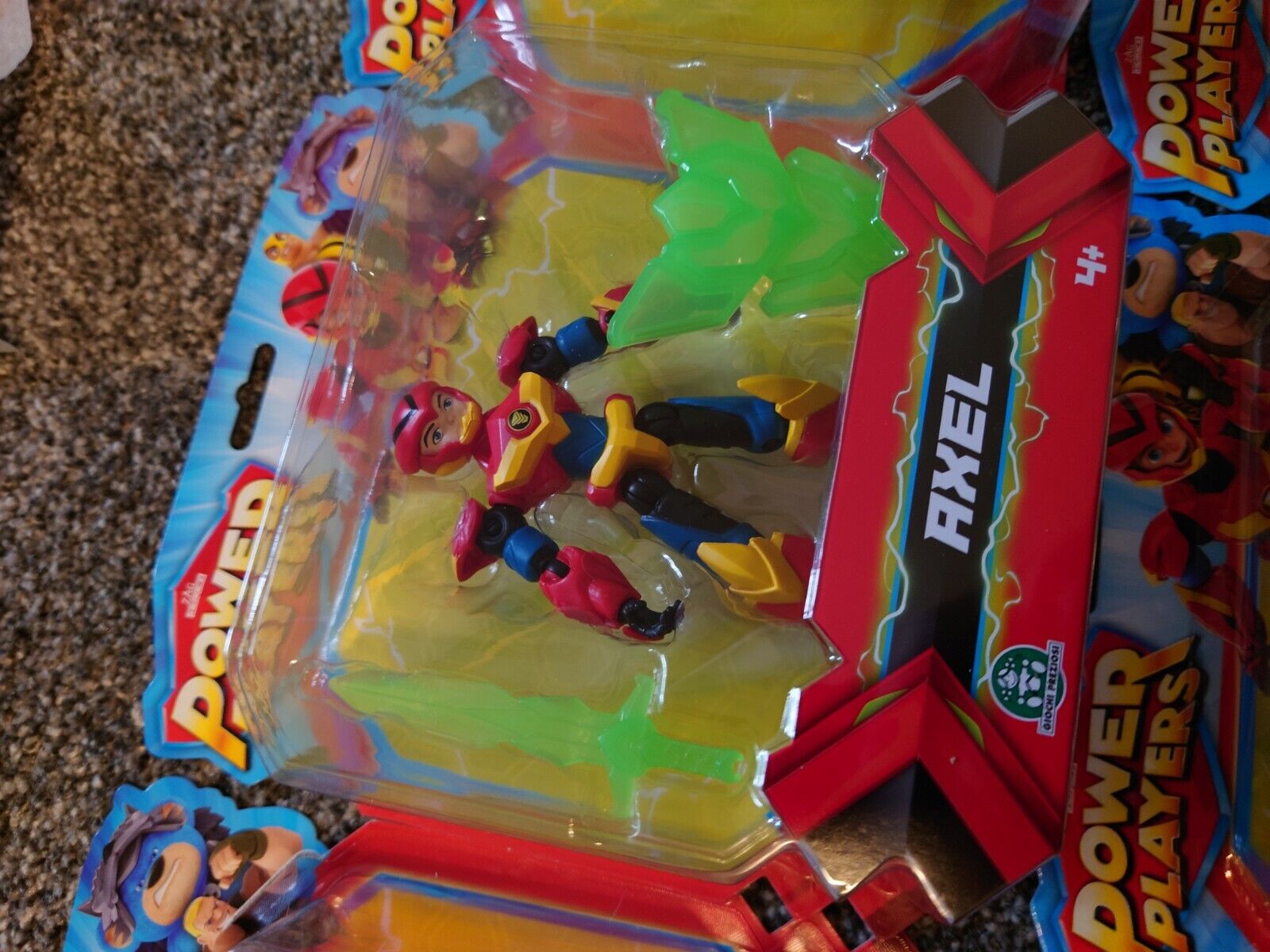 POWER PLAYERS AXEL, MASKO, BEARBARIAN, SARGE, MADCAP, GALILEO CHOOSE