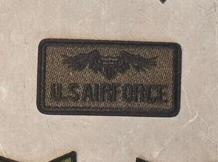 Military Army RAF Patch Badges Iron SEW TOPGUN AIRFORCE FLYING CHEVRON STAR