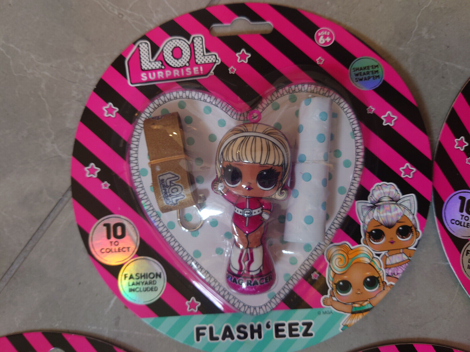 L.O.L. Surprise FLASH EEZ CHOOSE YOURS LOL FLASHEEZ LIGHTS UP LANYARD PENDANT
