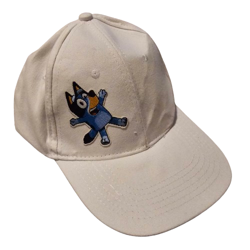 Kids Unisex Bluey Cap White Blue Hat Bingo Baseball Cbeebies Coco Socks Holiday