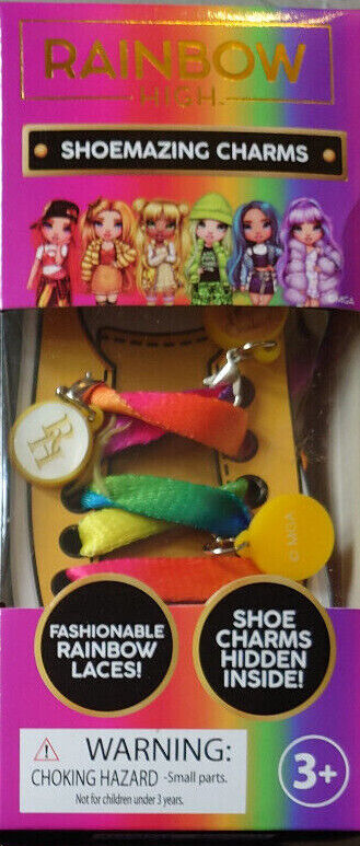 Rainbow High Shoemazing Charms Rainbow High Doll Rainbow Laces CHOOSE YOURS