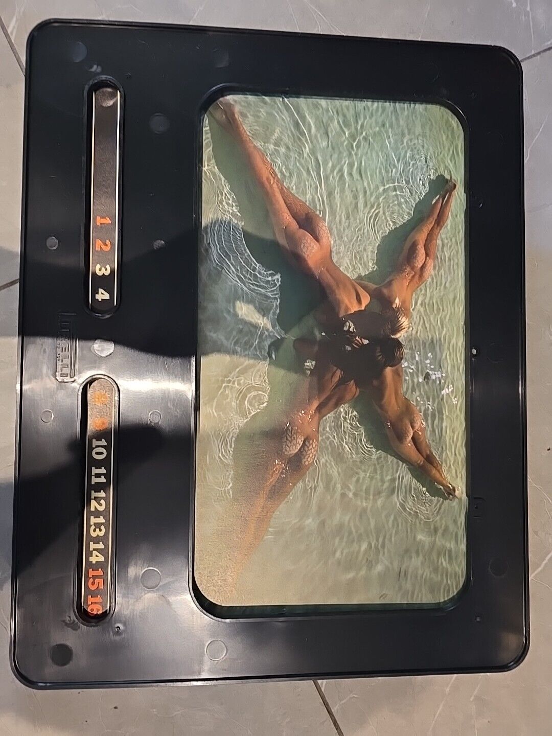 vintage PIRELLI calendar 1984 Great Condition Original Box CARS RACING