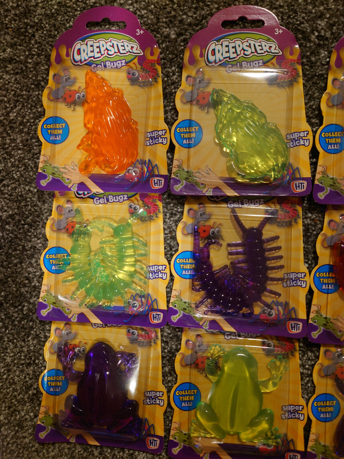 Gross Bugs Creepsterz Gel Bugs Stretchy & Squishy animal toy scorpion rat frog