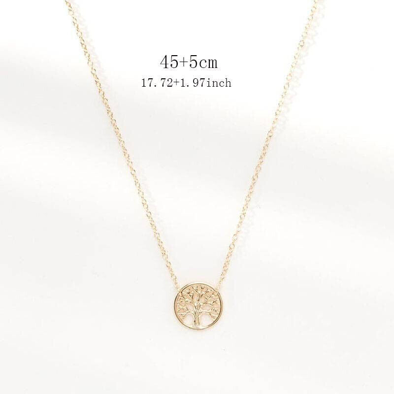 Mother Daughter Necklace GOLD Circles Pendant Gifts Her Mum VALENTINES BIRTHDAY