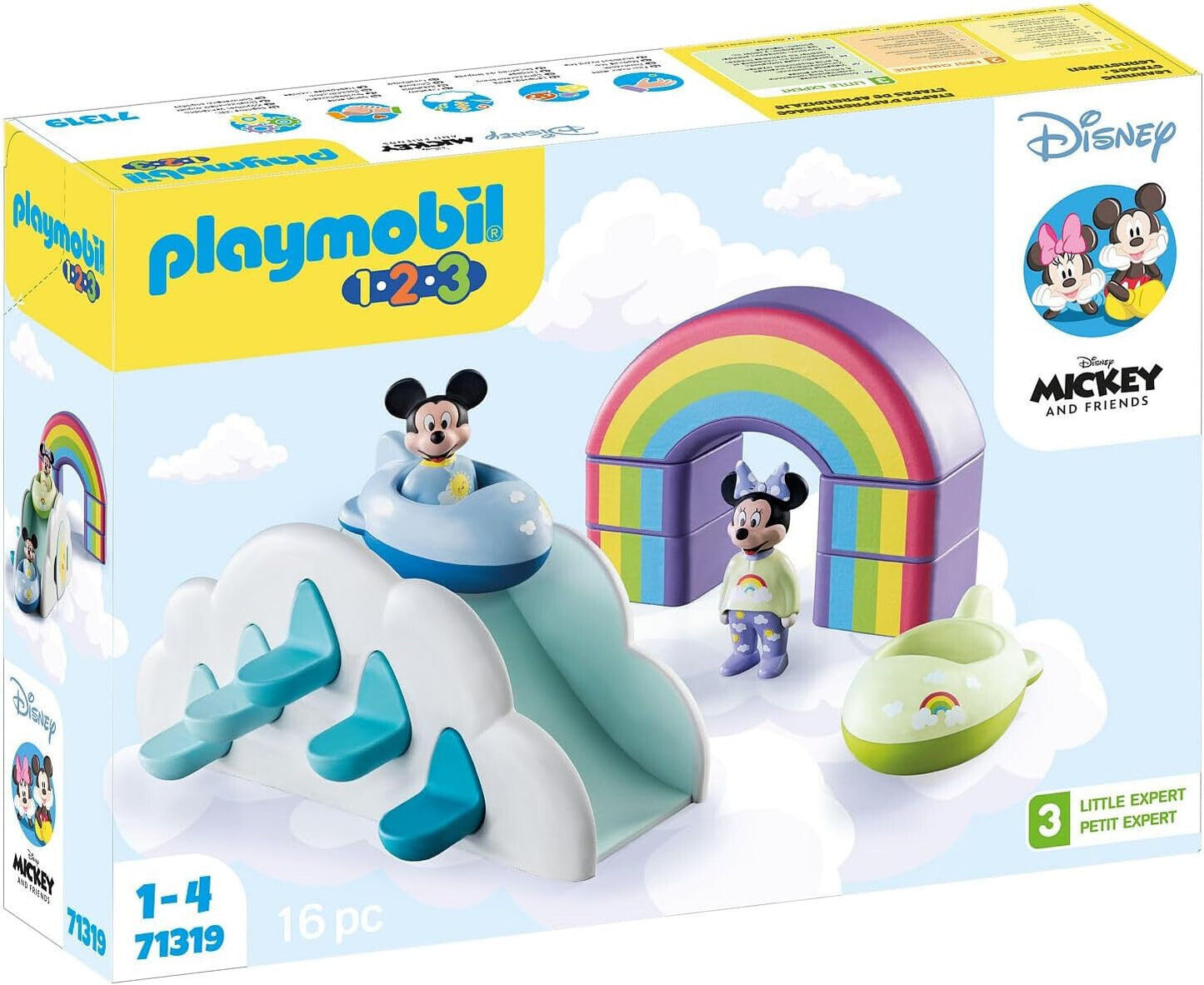 PLAYMOBIL Disney Infant Mickey's and Minnie's Home in the Clouds 71319 MOUSE