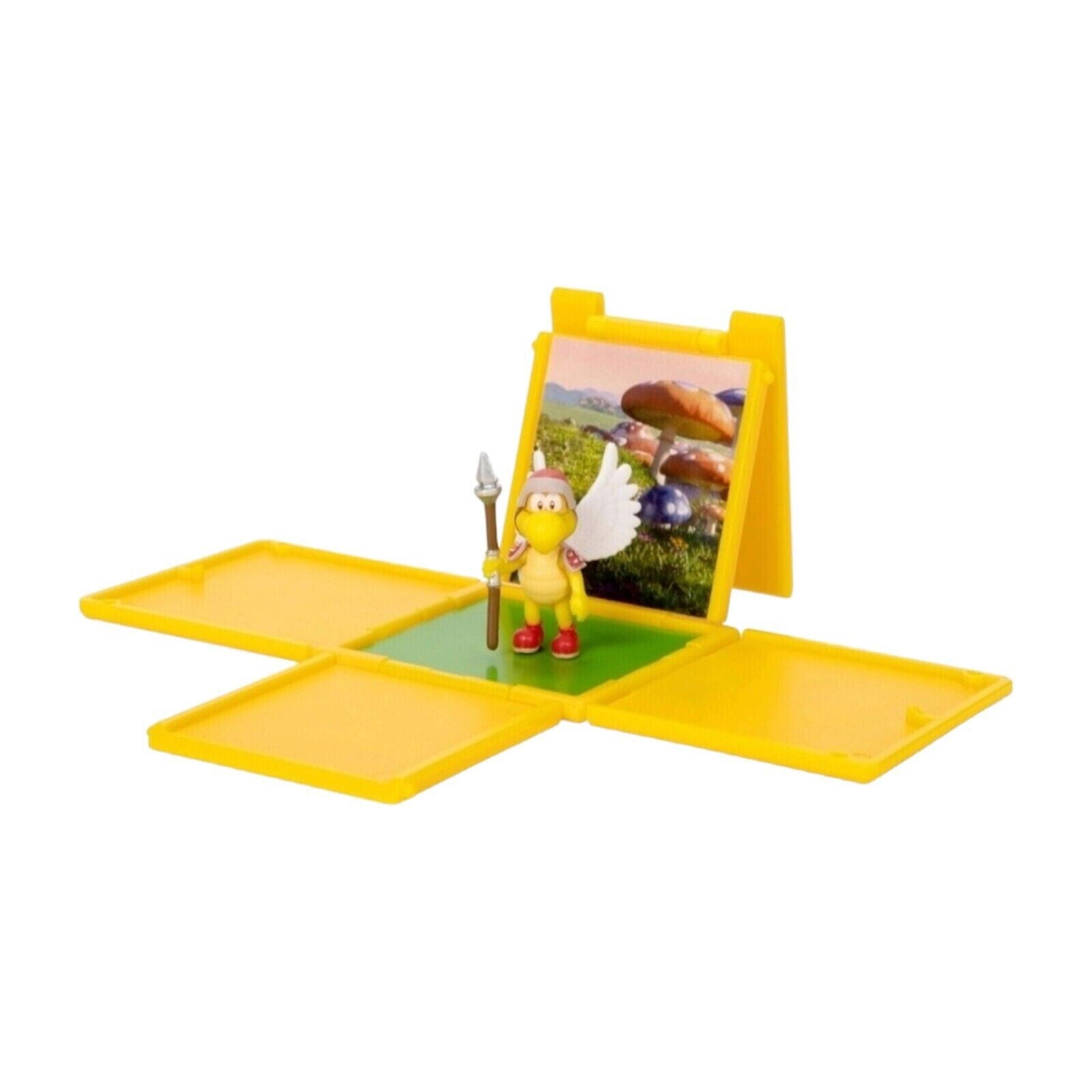 Super Mario Bros Movie 3cm Koopa Paratroopa Mini Figure & Question BROTHERS