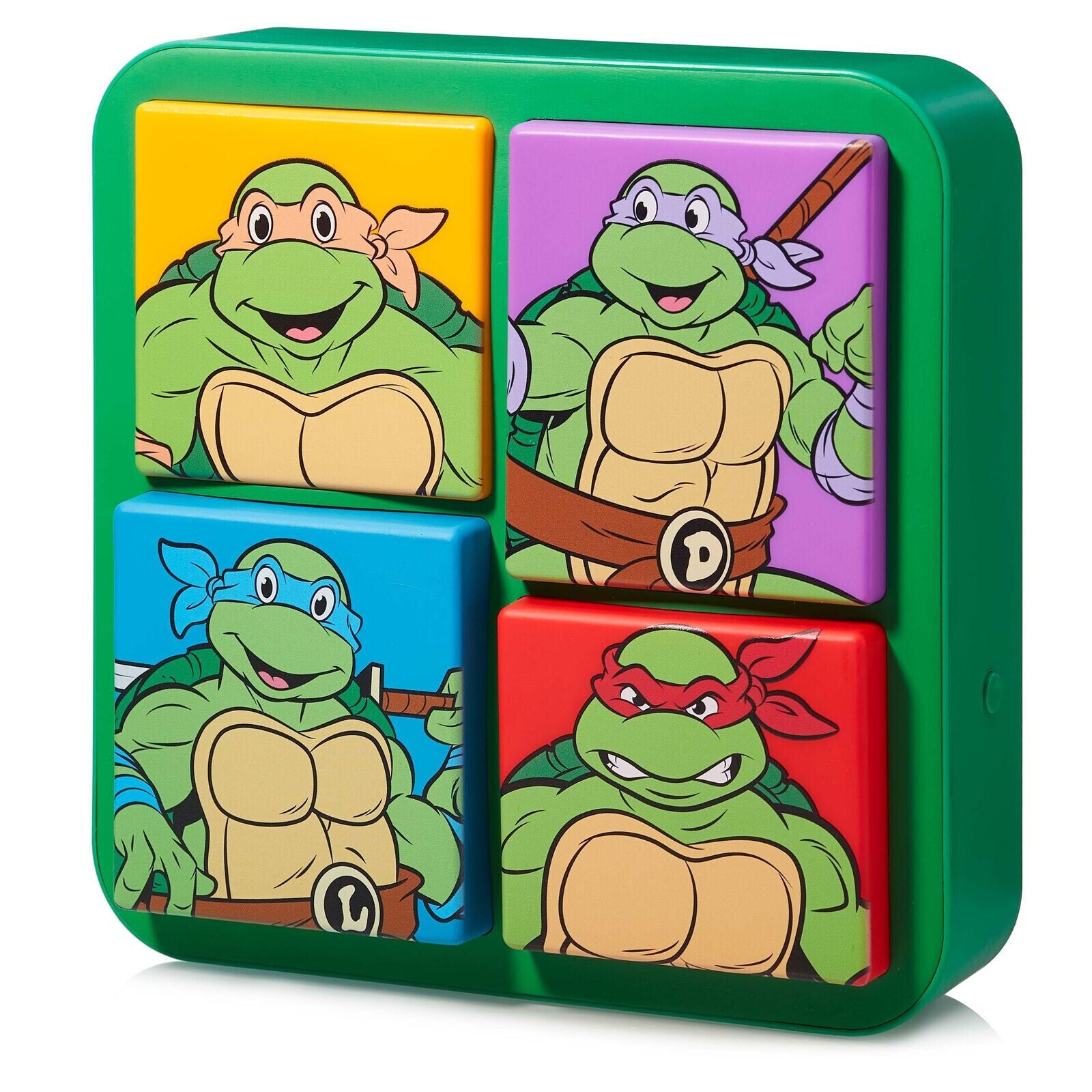OFFICIAL Teenage Mutant Ninja Turtles Four Turtles 3D Desk Lamp Wall Light TMNT