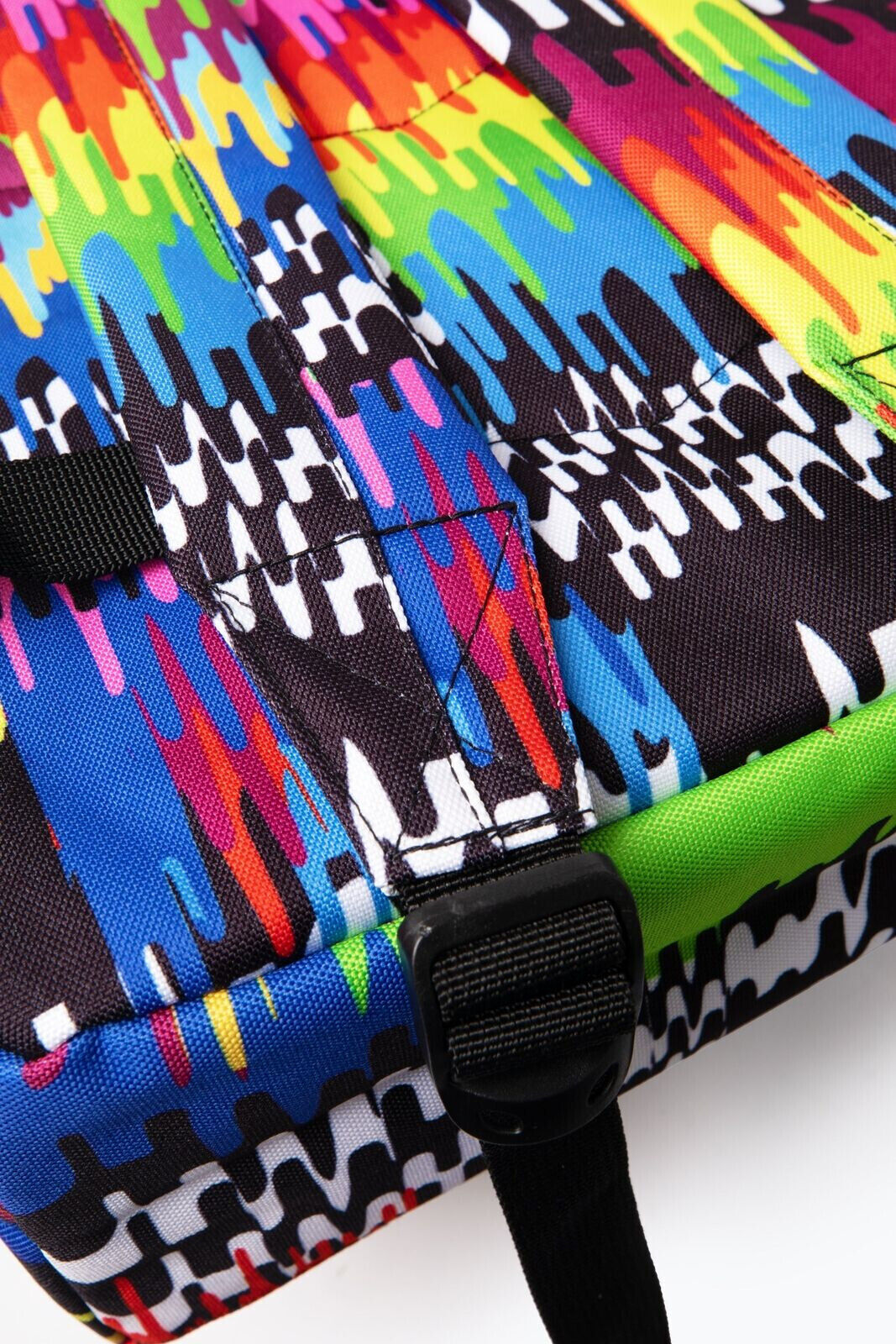 HYPE MULTI TRIPPY DRIPS BACKPACK RUCKSACK LGBT ACID KIDS LARGE SCHOOL PARTY RAVE