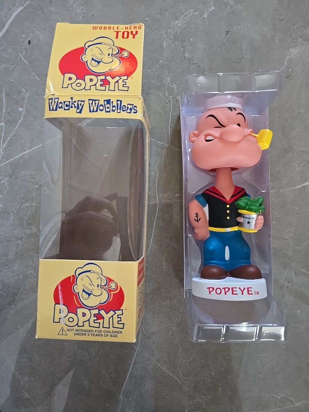 Wacky Wobbler 2000 POPEYE THE SAILORMAN Bobble Head Figure 2024 movie new BETTY