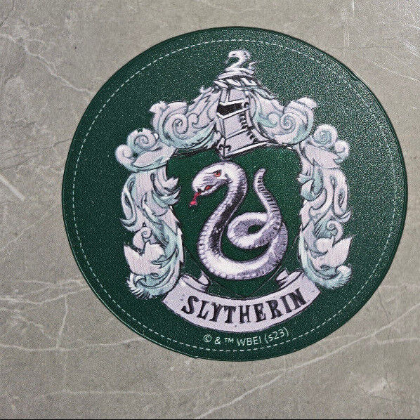 Harry Potter Hogwarts House Crest Drink Coaster Table CAR PARTY PRESANT SERIES 2