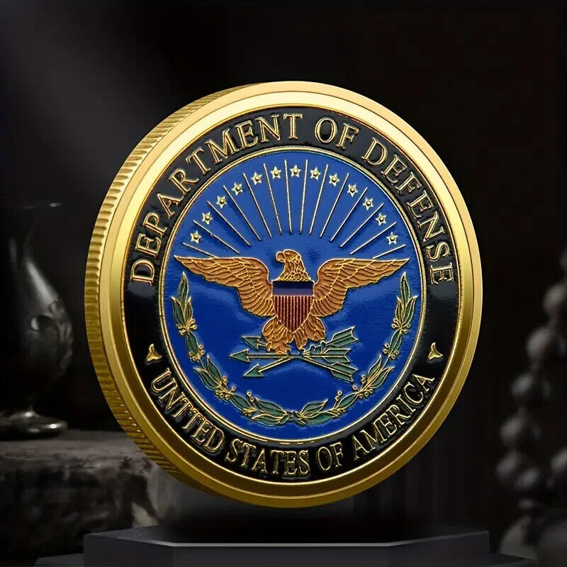 U.S Department Of Defense The Pentagon Challenge Coin 40mm USA MILITARY