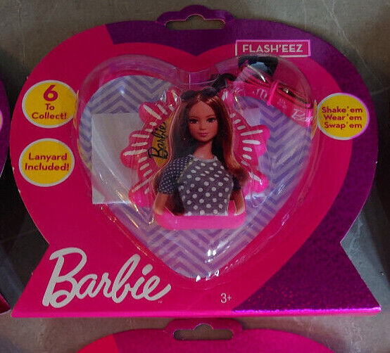 Barbie Flash'EEZ - Shake em, Wear em, Swap em New Lanyard CHOOSE YOURS