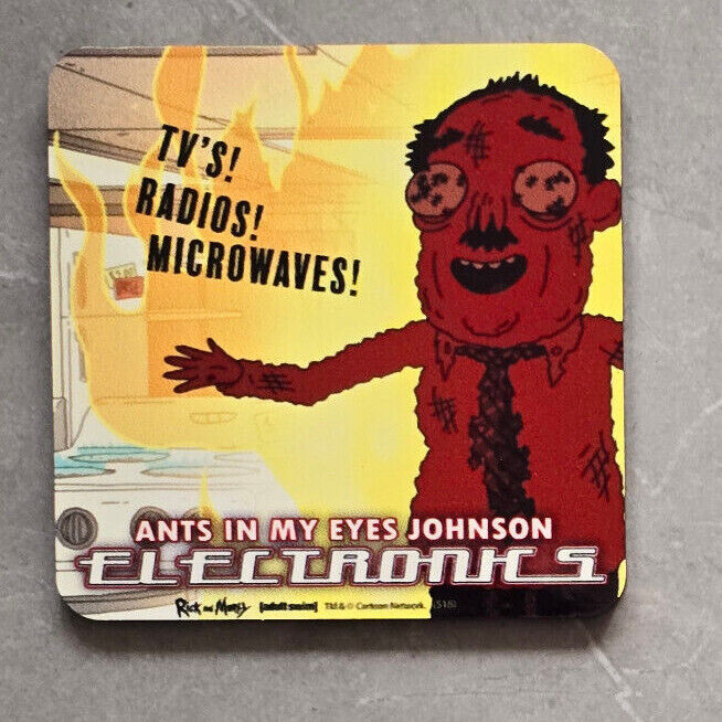 Rick and Morty INTERDIMENSIONAL Tv Show Scary Coffee TV ADVERTS Mug Coaster