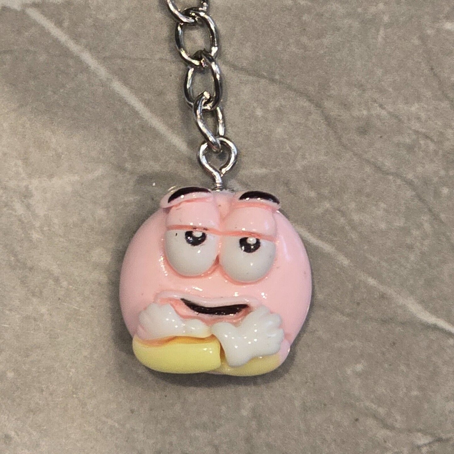 Novelty 3D Keyring Gift M&M Kids & Adult Birthday Charm MMs Chocolate key chain