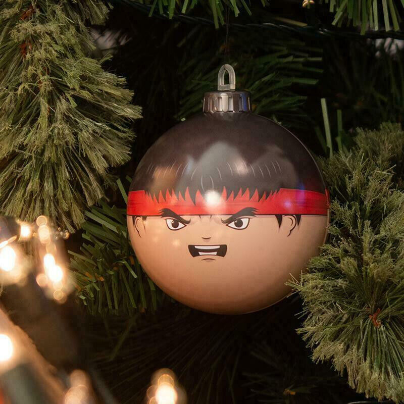 BAUBLE HEADS STREET FIGHTER 2 RYU CHRISTMAS DECORATION ORNAMENT GIFT IDEA