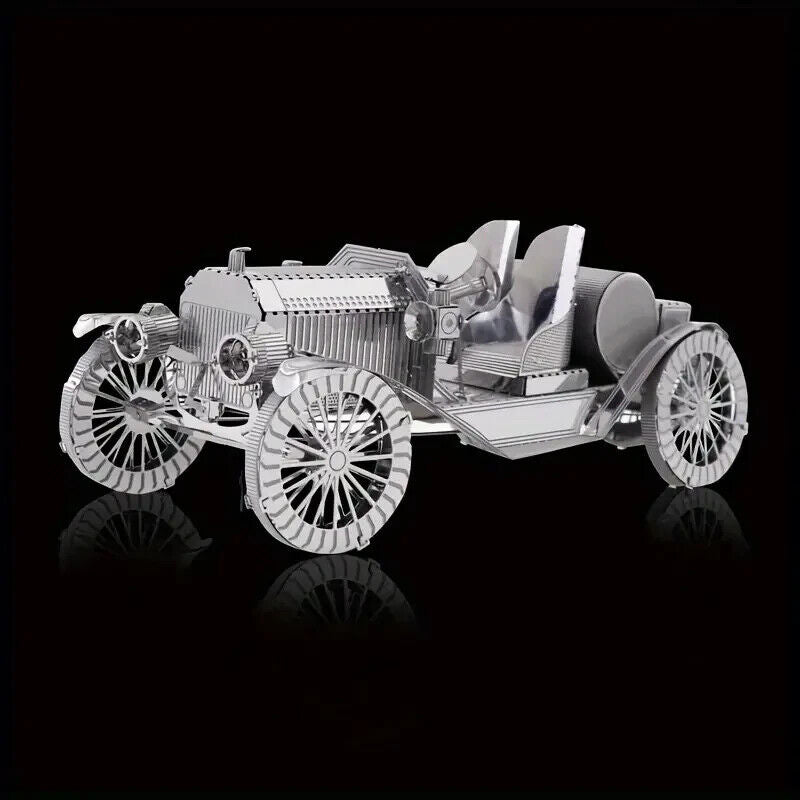 VINTAGE Classic Car 3D Metal Puzzle Model Building Kits DIY Assemble JigsaW
