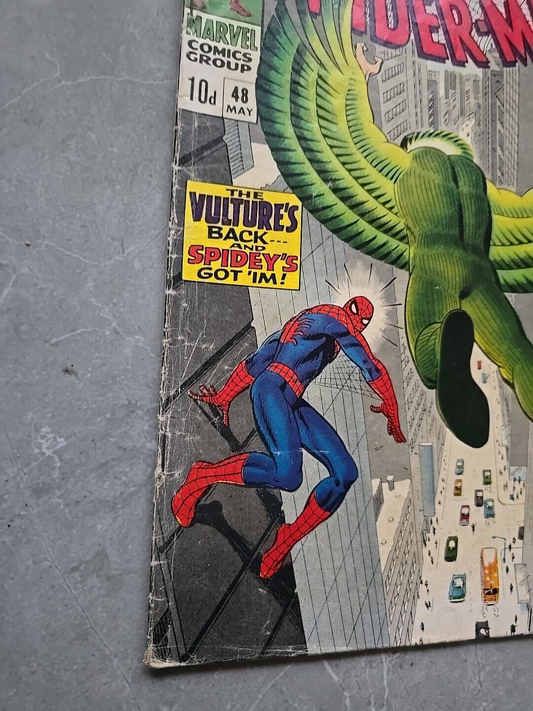 Amazing Spider-Man #48 Marvel Comics 1967 1st New Vulture avengers peter parker
