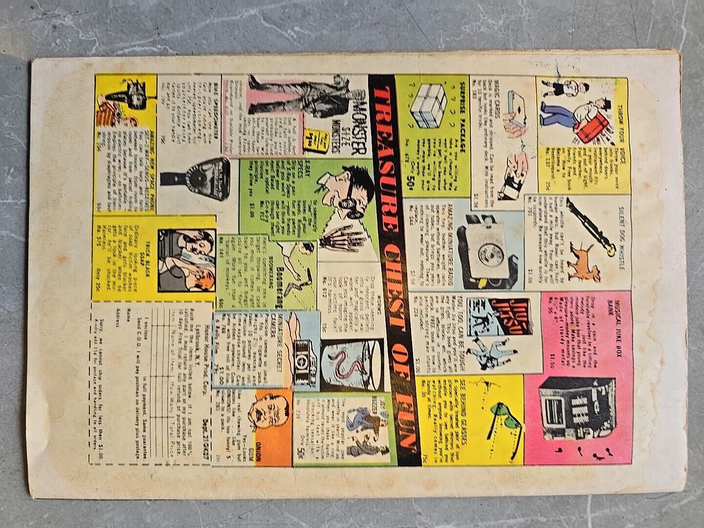 Vintage comic book Black Fury Issue 53 Charlton July 1965 WONDER HORSE STALLION