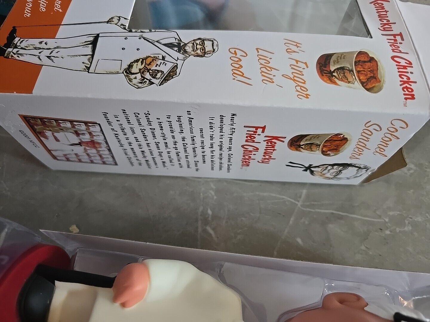 COLONEL SANDERS KENTUCKY FRIED CHICKEN KFC FUNKO WACKY WOBBLER COLLECTIBLE