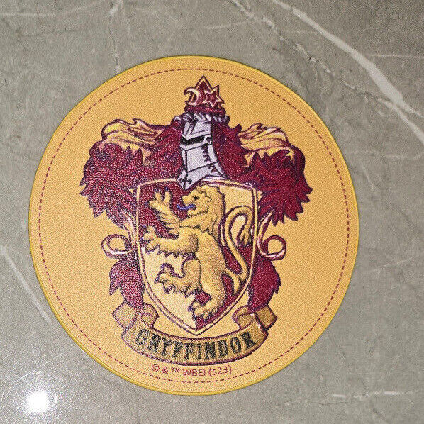 Harry Potter Hogwarts House Crest Drink Coaster Table CAR PARTY PRESANT SERIES 2