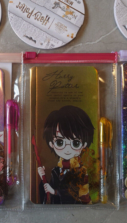 Harry Potter Mini Notebook Set Choose Character On Notebook STOCKING FILLER
