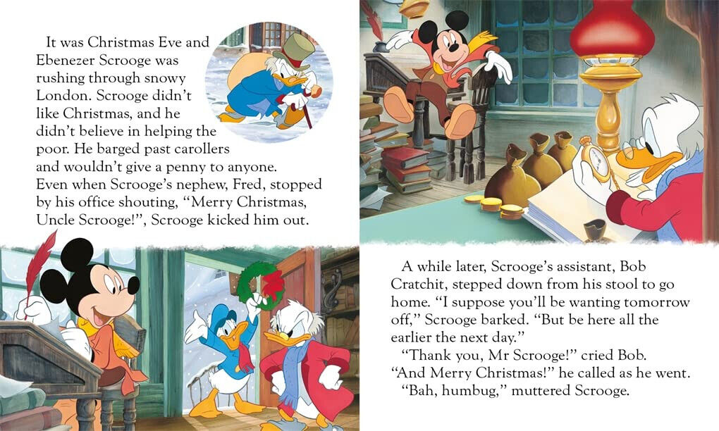 Extra LARGE Storybook Advent Calendar Retro Christmas Calendar - Disney 100