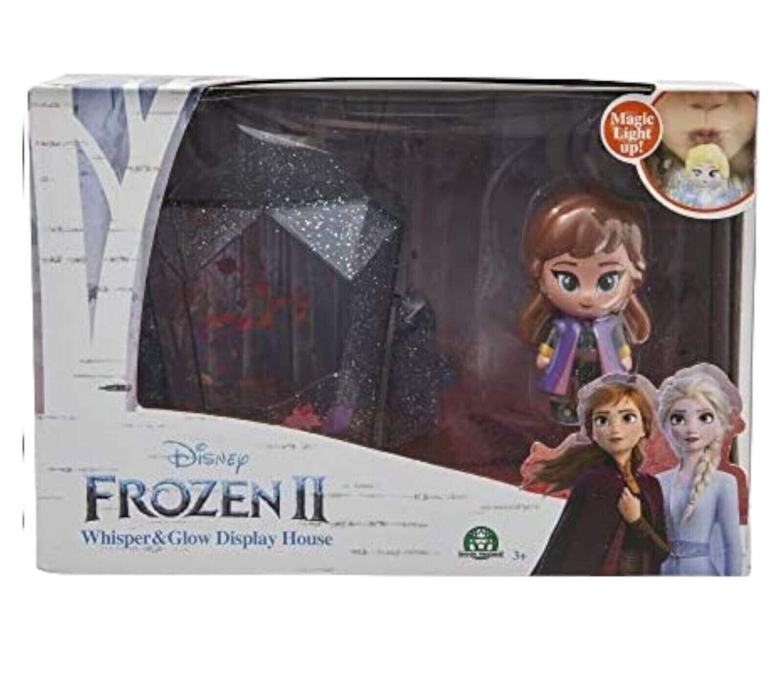 Frozen 2 Whisper and Glow Display House With Your ANNA ELSA  Figure Ideal Gift